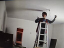 欧普照明（OPPLE）卧室吸顶灯具走廊灯过道灯阳台玄关灯简约小吸顶灯三防一体快装 呵护光【三档调光】48W/3500lm-描黑边款 实拍图