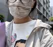 夏秦100%真丝防晒面罩全脸口罩桑蚕丝透气脸基尼防紫外线口罩女春夏 【明星同款深空灰】真丝16姆米防晒面罩 实拍图