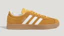 adidas「T头鞋」VL COURT复古休闲板鞋德训鞋男女阿迪达斯轻运动 黄色/亮白/汉玉白（推荐女生选小半码）   40.5 实拍图