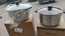 美厨（MAXCOOK）蒸锅 304不锈钢28cm单层蒸锅 加厚复合底燃气灶炉电磁炉通用 实拍图