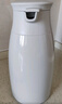 JEKO&JEKO保温壶家用热水瓶暖水壶学生宿舍开水瓶玻璃内胆按压式 1L浅灰色 实拍图