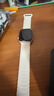 MSSM适用苹果手表表带apple watch S11/S10硅胶磁吸iwatch s9/se3/Ultra3/2回环运动表带 星光色 实拍图