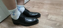 金利来男鞋商务正装皮鞋系带布洛克雕花男士英伦透气鞋子头层牛皮 四季款黑色 40 实拍图