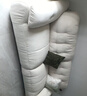 帕沙曼云朵沙发布艺可拆洗小户型客厅奶油风雪尼尔沙发多功能 2630ZF 【全拆洗款】2.46米多人位#2900ZF 雪尼尔TY74: 羽绒+硅胶棉+紫罗兰+竹炭海绵 实拍图