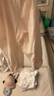 舒贝怡2条装婴儿裤子宝宝儿童防蚊裤男女童长裤夏季灯笼裤童装粉色80 实拍图