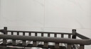 四季沐歌（MICOE）浴巾架毛巾架网篮卫生间置物架双折叠加厚杆挂件套装浴室架免打孔 【58cm】双折叠网篮浴巾架 实拍图