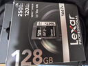 雷克沙（Lexar）SD卡V60SD卡相机内存卡高速大卡 UHS-II索尼佳能富存储卡 V60读速250MB/s 128GB 实拍图