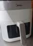 美的（Midea）空气炸锅家用蒸烤一体机多功能免翻面实用大容量6L 可视旋钮空气炸锅烤箱金属内腔KZE6086 实拍图