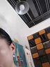 DRSJ9999正品银饰纯银耳环耳圈耳坠999足银中老人耳饰女士老人送妈妈 浪漫太阳花大号 实拍图