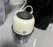 美的（Midea）小型婴儿家用辅食机多功能打泥搅拌机宝宝料理机绞肉机佐料机打蒜器户外便携奶昔无线长续航403J3 实拍图