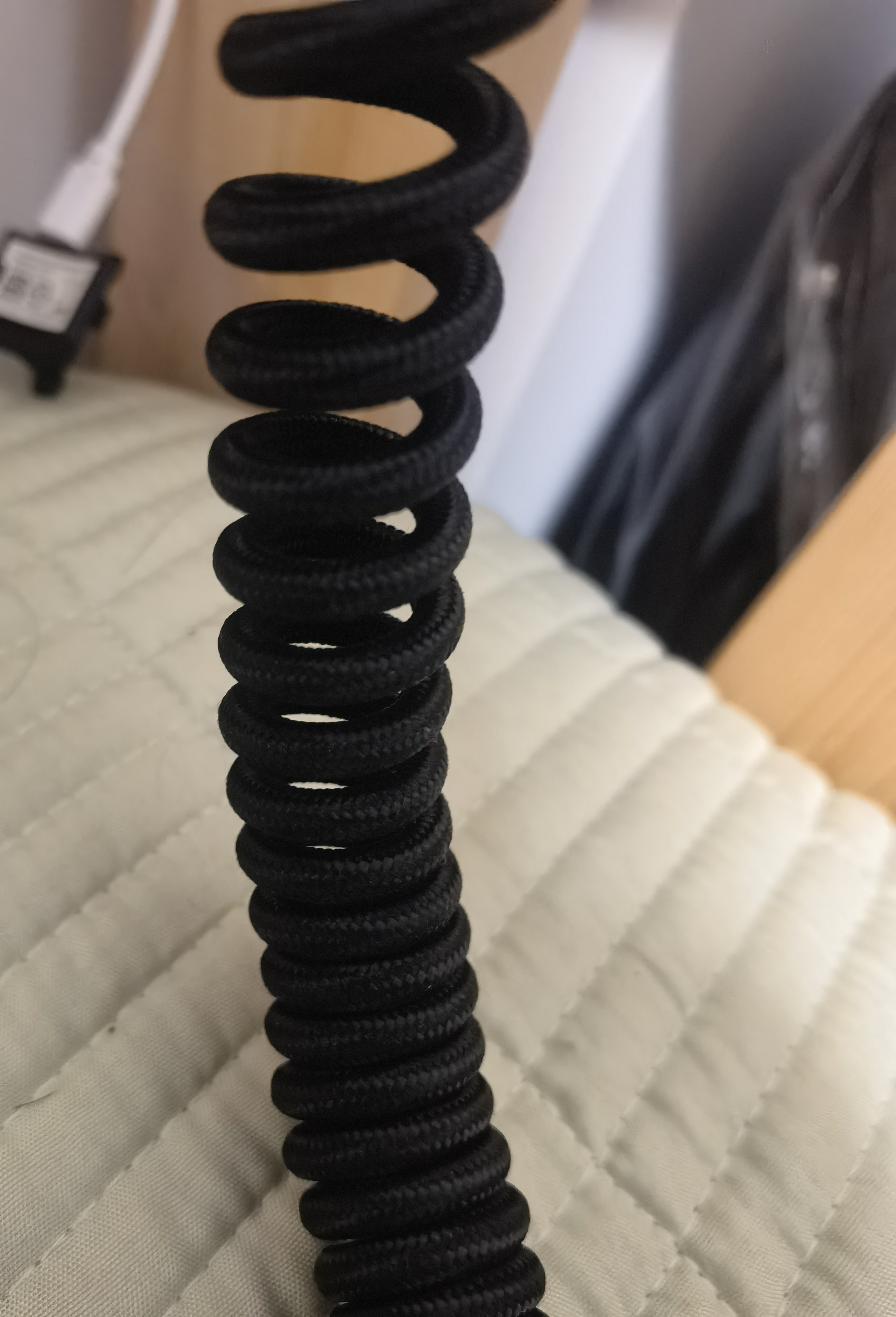 绿联车载弹簧充电线伸缩Type-C数据线6A适用华为荣耀超级快充100W/66W小米手机Pura80/70/Mate70/60 实拍图