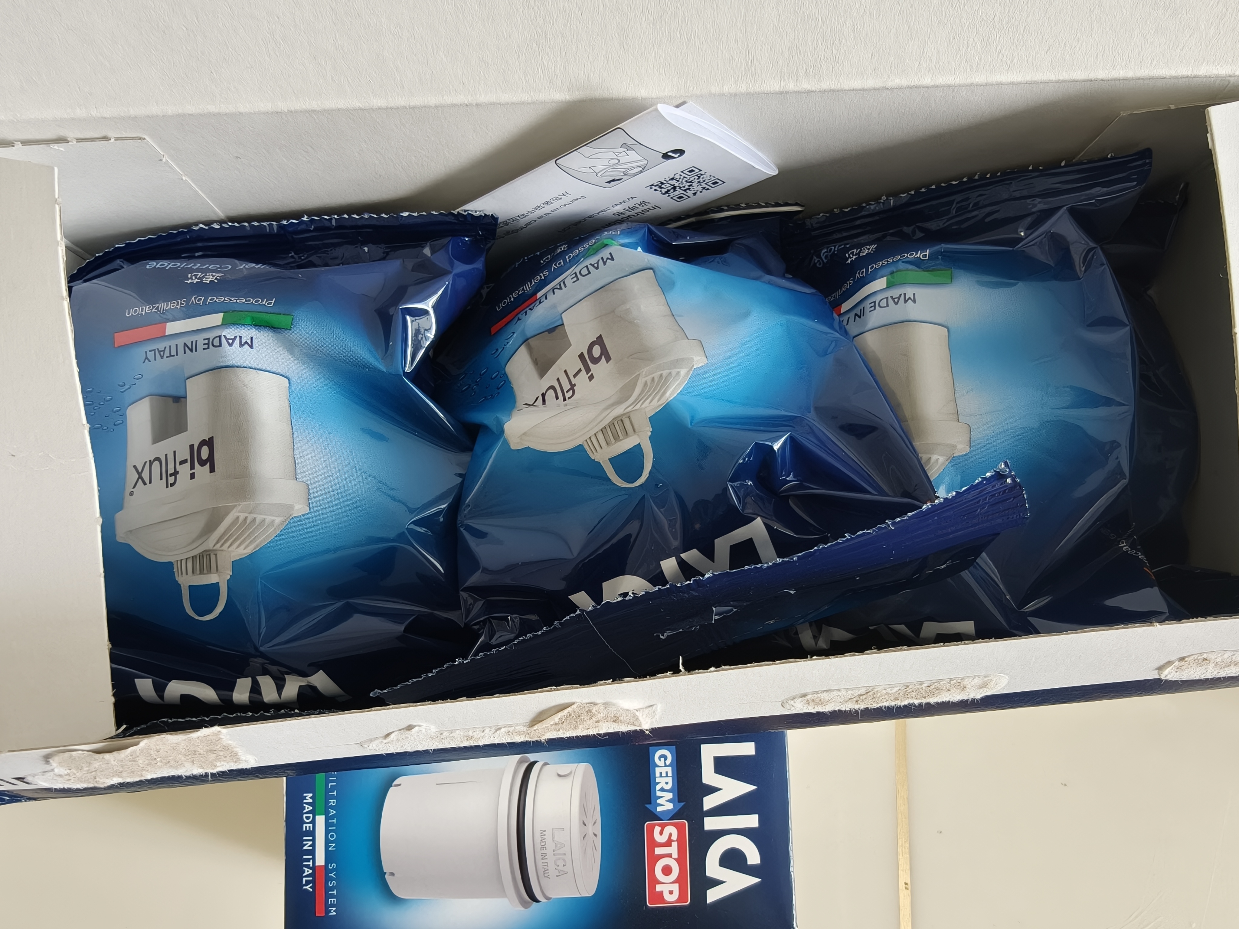 莱卡（LAICA）意大利原装进口超滤滤芯净水器净水壶滤水壶滤芯家用直饮过滤壶自来水 除氯减垢升级款*6+超滤*1 实拍图