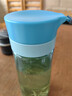 富光户外旅行男女运动水杯塑料茶水杯便携学生杯子耐摔泡茶隔500ml 实拍图