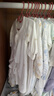 全棉时代新生儿衣服婴儿针织蝴蝶衣纯棉四季连体服【京东专供】 连+白52码 实拍图