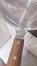 拜杰不锈钢大漏勺商用厨师捞勺捞面捞饺子滤勺家用厨房过滤网大号笊篱 实拍图