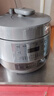 美的（Midea）0涂层精钢厚釜电压力锅5L双胆全自动智能预约家用煲汤煮饭煲MY-C5856G高压锅4-6人 实拍图