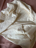 优衣库竹节纱V领T恤/短袖女装纯棉打底休闲百搭26春夏新款483460 483460/40奶油色 S 实拍图