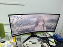 华硕VG34VQL3A 34英寸电竞显示器2K WQHD曲面带鱼屏 180Hz高刷 HDR400 125%sRGB广色域HVA屏1ms 实拍图