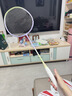 川崎（KAWASAKI）羽毛球拍超轻碳素中杆对拍小泡芙 芋泥+香草 (穿线含球*3+手胶*2) 实拍图