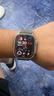 WKK适用【钛金属】苹果手表表带米兰尼斯Apple Watch S10/Ultra2/3iwach S9/8/7/SE降落伞式按扣表带 【钛金属1:1还原官款】钛原色 49/46/45/44MM表盘通 实拍图