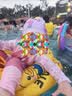 梵迪拉（F.DYRAA）&Hellokitty儿童泳衣女海长袖防晒A类游泳二件套KC422C015粉色110 实拍图