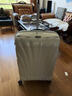 新秀丽（Samsonite）贝壳箱拉杆箱密码箱包七夕行李箱旅行箱单拉杆V22 白色-双轮【升级款】 28英寸 实拍图
