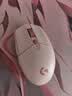 罗技（Logitech）游戏电竞鼠标垫布面 大号细面加厚锁边鼠标垫 FPS鼠标垫 LOL CS2 无畏契约 GPW电竞鼠标垫-粉色 鼠标垫 实拍图