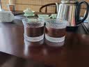 CLITON咖啡杯日式锤纹防烫玻璃杯子茶杯家用高颜值拿铁浓缩杯玻璃水杯 实拍图