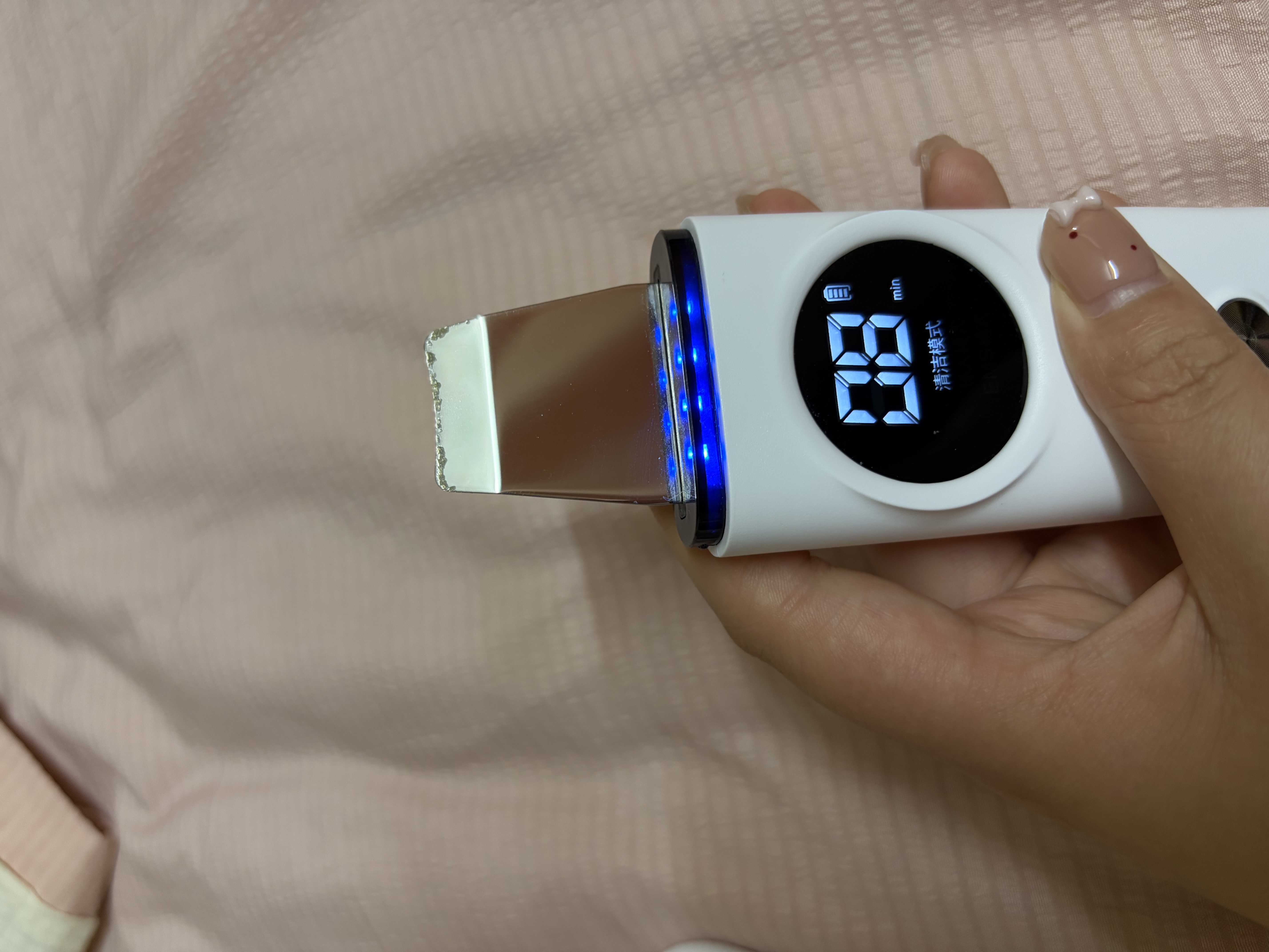 康佳（KONKA）黑头铲超声波吸黑头仪铲皮机去黑头清理神器三件套导出导入美容仪黑头吸出器生日礼物女生实用礼物 实拍图
