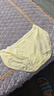 京舒然京东自有品牌【新疆棉】50S嘟嘟棉10A抗菌蚕丝裆低腰女生水果裤 实拍图