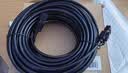 绿联六类屏蔽网线 CAT6类千兆网络连接线 工程家用电脑宽带8芯双绞成品跳线 黑20米55179 实拍图