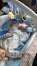 澳贝（auby）新生儿见面礼盒婴幼儿玩具五合一健身架脚踏钢琴0-6个月满月礼物 实拍图