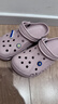 卡骆驰（CROCS）贝雅洞洞鞋男鞋女鞋轻便耐磨一脚蹬拖鞋休闲鞋百搭花园鞋|10126 矿石粉-6TY(含智必星) 39 (240mm) 实拍图
