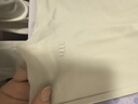 蕉下（beneunder）白t恤女短袖正肩打底衫棉吸汗春装内搭高档百搭CT005橡灰米S 实拍图