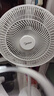 美的（Midea）【闪拆系列】一键闪电拆装直流变频家用语音电风扇一级能效静音落地扇大风力卧室立式电扇SDJ30BC 实拍图