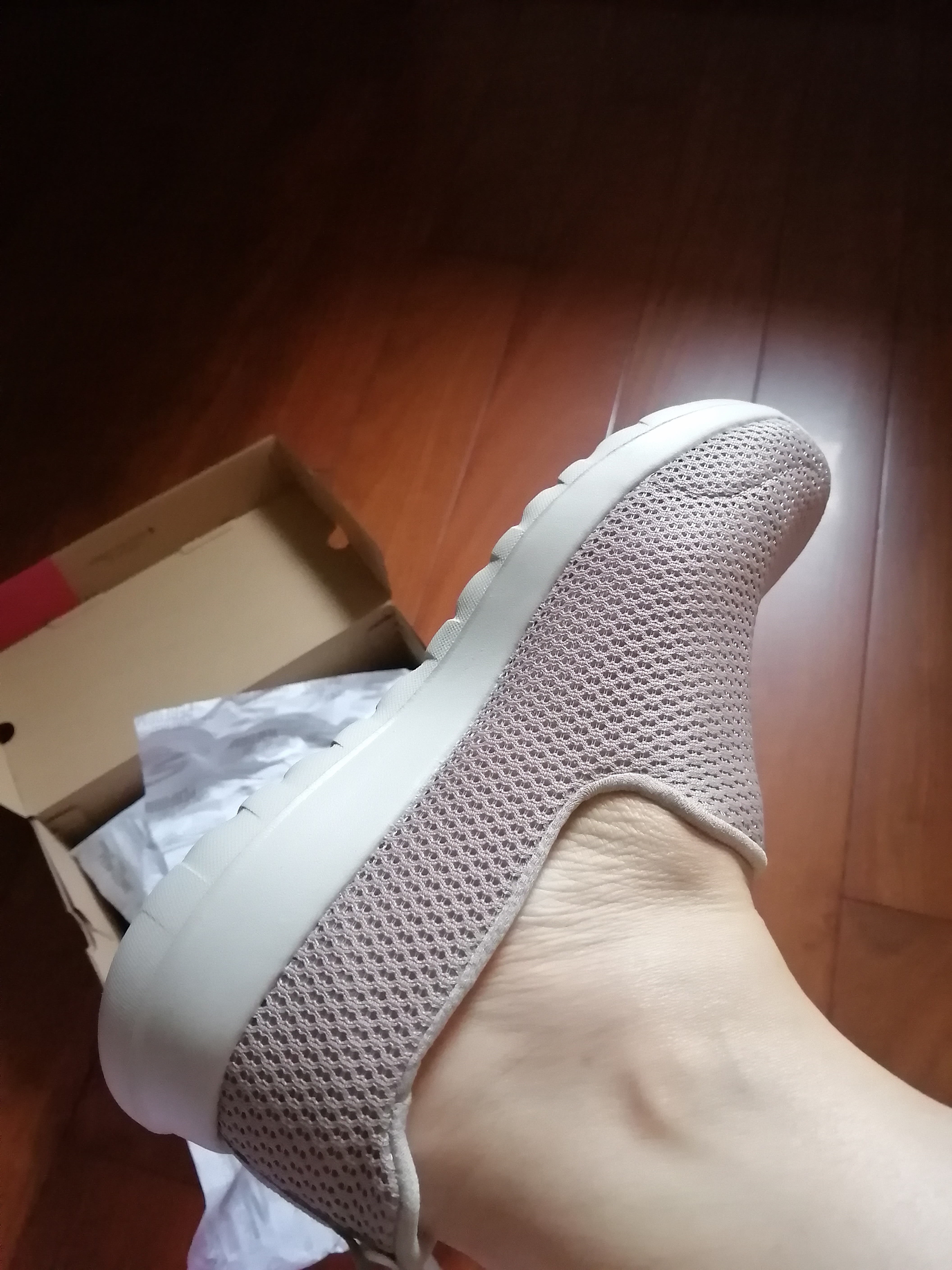 斯凯奇（Skechers）女士一脚蹬户外健步鞋舒适透气软底运动鞋跑步鞋15600 实拍图
