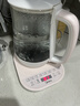 SMEG/斯麦格复古电热水壶KLF04烧水养生壶大容量家用不锈钢恒温泡茶咖啡自动断电保温生日乔迁新婚礼物 1.7L 奶白色 实拍图