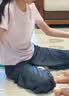 巴拉巴拉儿童短袖女童男童t恤夏装中大童甜美木耳边条纹上衣 本白10101-208225117219 160 实拍图