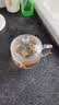 原矿水晶石头杯水晶杯玉石茶杯高档水杯轻奢玻璃杯原石手工带盖 透明【水晶玻璃】377ml2只 实拍图