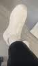 安踏樊振东同款波浪鞋丨板鞋男女厚底增高休闲板鞋撞色拼接时尚运动鞋 【波浪4-男款】象牙白/绀青蓝/红辣椒-1 40 实拍图