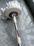 五月花旋转拖把杆加粗拖把盘尘推杆圆拖把头配件杆盘套装JJ-PJ004 实拍图