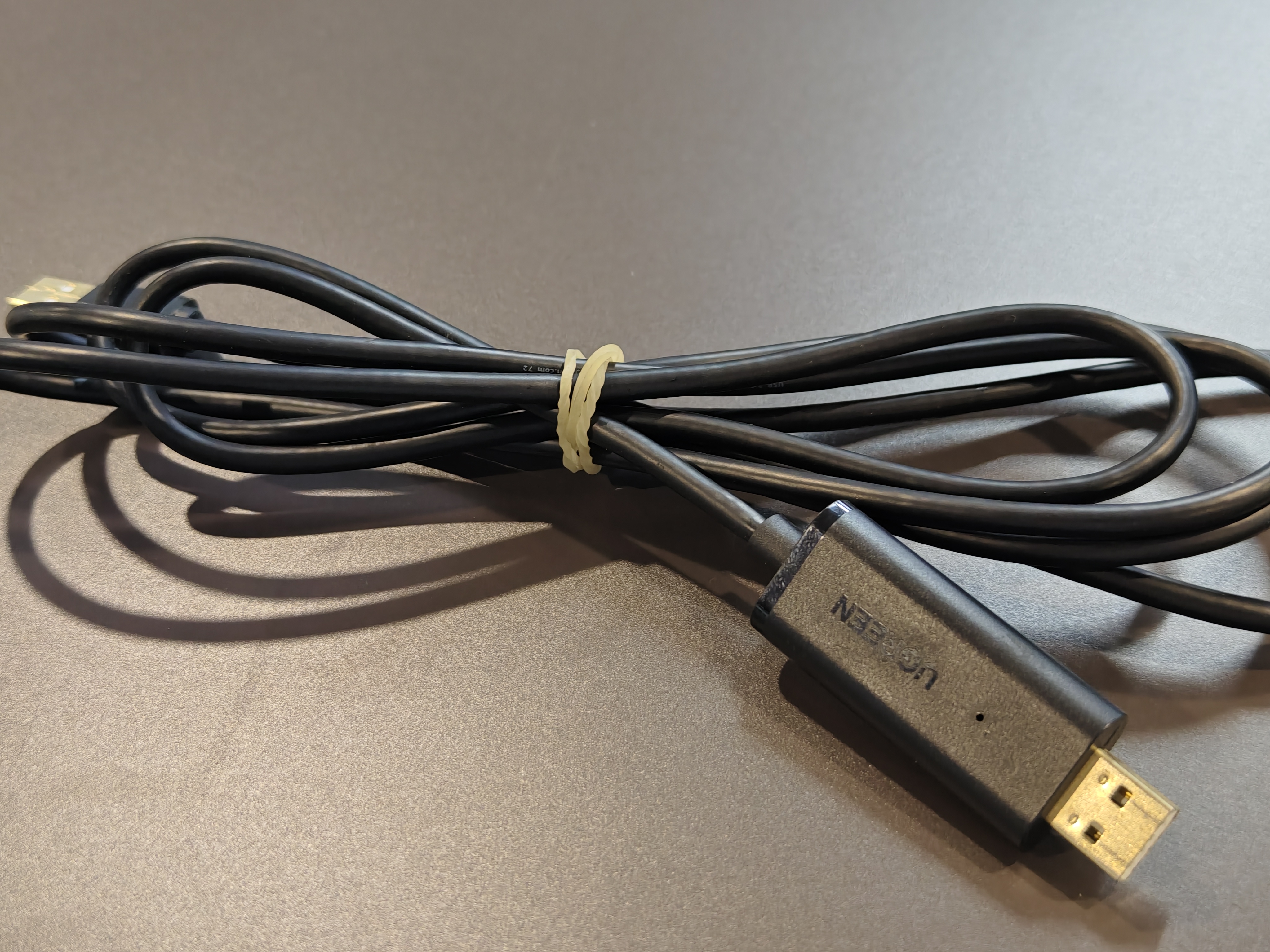 绿联USB2.0对拷线 公对公双USB口电脑数据互传互拷 传输连接线共享键盘鼠标适用笔记本台式机2米20233 实拍图