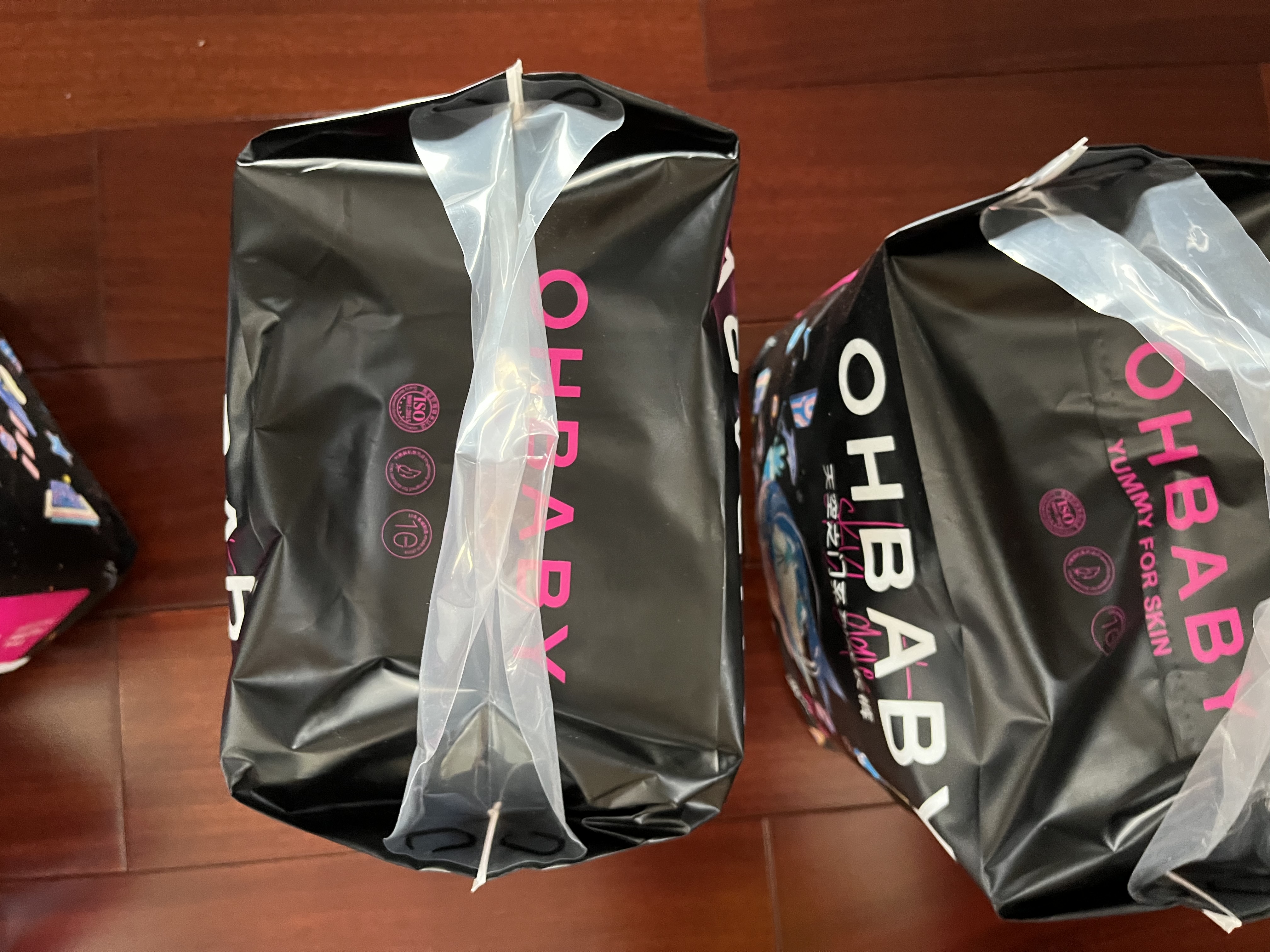 欧贝比（OHBABY)天空之门小包拉拉裤超薄透气舒适干爽防漏成长裤 拉拉裤XL码20片 实拍图
