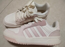 adidas ENTRAP美式校园风运动少年感复古篮球风板鞋男女阿迪达斯   白色/粉色   38.5 实拍图