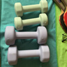 Keep哑铃女士健身家用彩色浸塑环保手铃亚铃全身塑形紫灰色3kg*2 实拍图