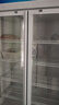 北极熊（BEIJIXIONG）展示柜冷藏柜冰柜商用饮料柜直冷风冷风直冷保鲜柜超市玻璃门冰箱立式啤酒柜 双门下机直冷蓝白款（688L） 实拍图