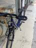 永久（FOREVER） 公路自行车男女700C铝合金低跨度长途旅行车24级变速越野单车  700C 消光蓝 实拍图