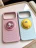 CASETIFY CHROMATIC: HUES 炫彩/纯色波漾手机壳 MagSafe  适用于苹果iPhone17/16 Pro/Max手机保护壳 【新色上市】天青色 iPhone17 Pro Ma 实拍图