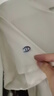 冠军涂鸦短袖T恤纯棉短袖男刺绣小logo纯色男女情侣款打底衫T恤男情侣短袖 T白色小冠 S 90-110斤男女同款 实拍图