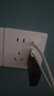 正泰（CHNT）开关插座 五孔插座带USB+Type-C 30w快充 6C奶油白 实拍图